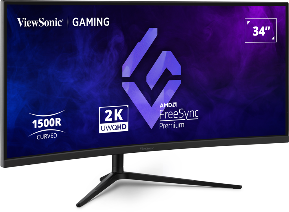 ViewSonic VX3418C-2K 34 ウルトラワイドゲーミングモニター VX3418C-2K 34” UWQHD 180Hz Curved Gaming Monitor - ViewSonic Europe